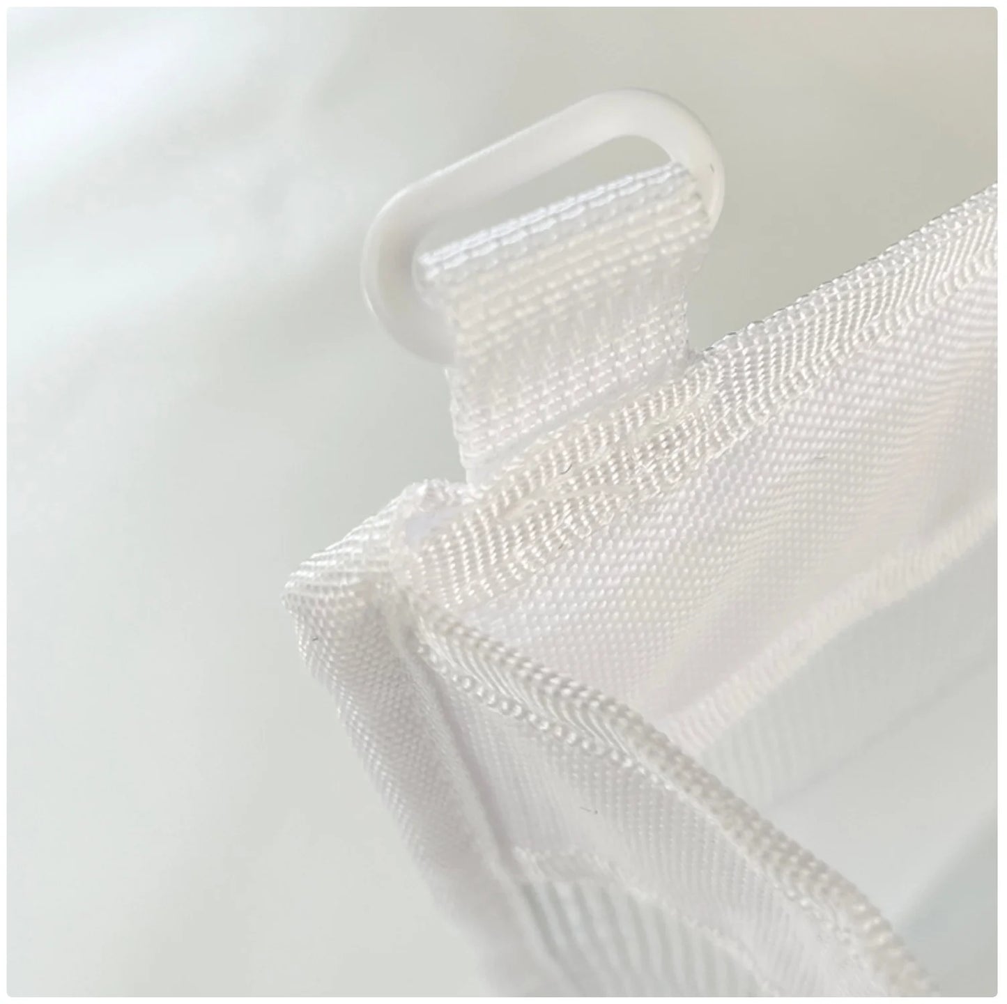 Upgraded Mesh Bathroom Toy Storage Bag - Hanging Organizer for Kids' Bath Toys