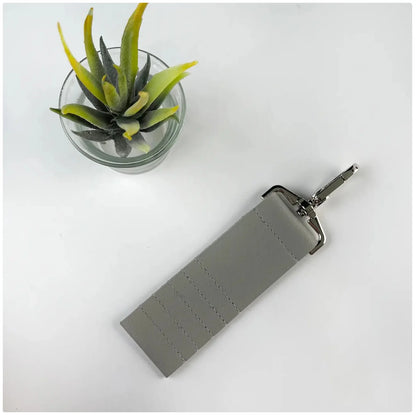 Leather Golf Tee Holder with Clip - Portable Golf Tee Pouch for Easy Access