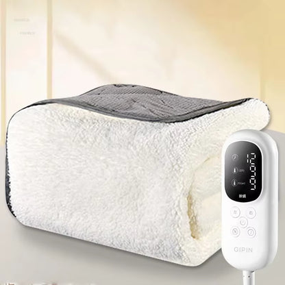 Double Mattress Blankets Home Waterproof Dual Control Intelligent Temperature Regulation Non-Radiation Heating Blanket