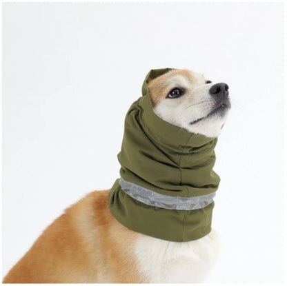 Winter Dog Snood - Waterproof & Warm Dog Neck Warmer with Hood