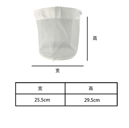 Upgraded Mesh Bathroom Toy Storage Bag - Hanging Organizer for Kids' Bath Toys
