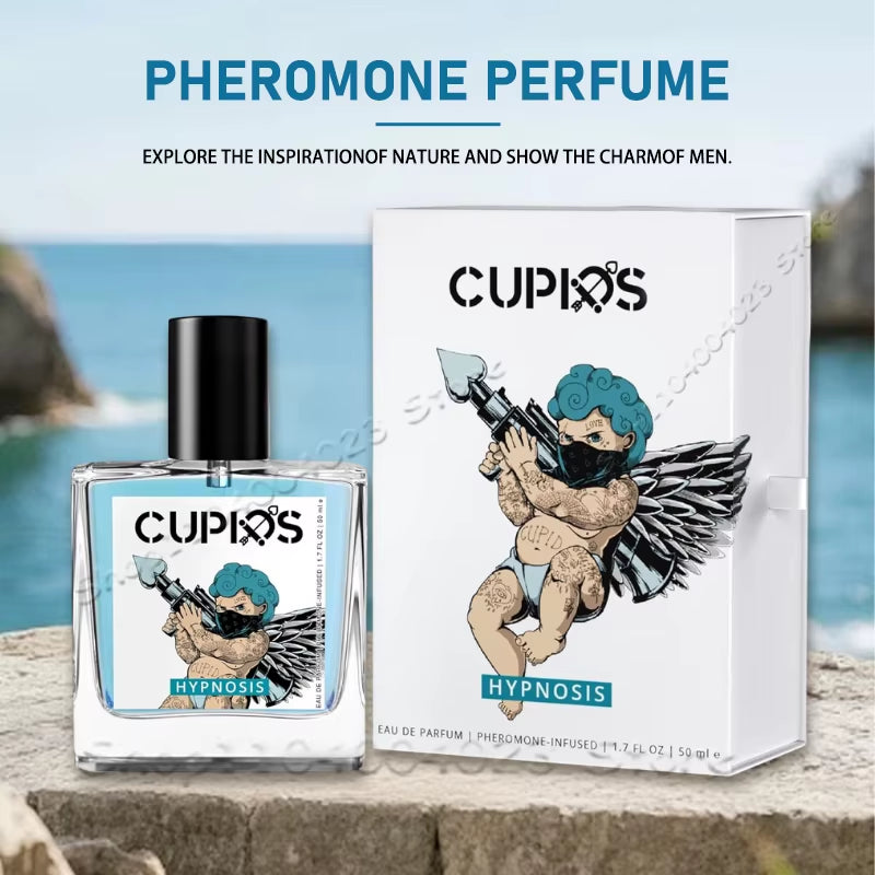 10ML/50ML Cupids Original Hypnosis Pheromone Perfume Infused Cologne for Men Pheromone Perfume for Men Fragrance Attract Women