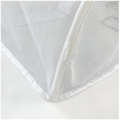 Upgraded Mesh Bathroom Toy Storage Bag - Hanging Organizer for Kids' Bath Toys