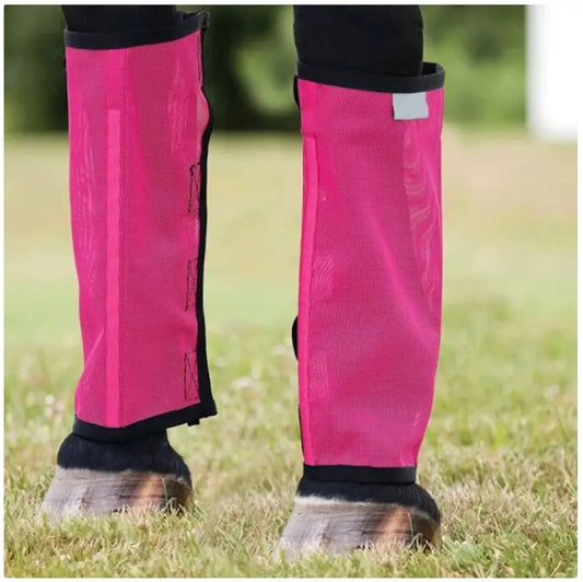 Breathable Mesh Horse Leg Wraps - Protective Leg Guards for Horses
