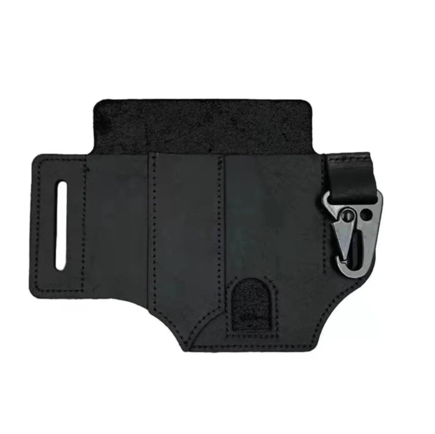 Multifunctional Leather Belt Organizer - Tactical EDC Pouch for Tools & Gadgets