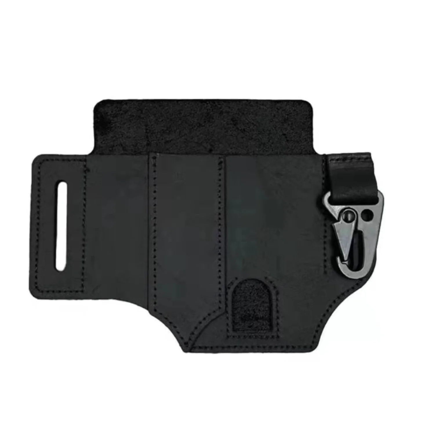 Multifunctional Leather Belt Organizer - Tactical EDC Pouch for Tools & Gadgets