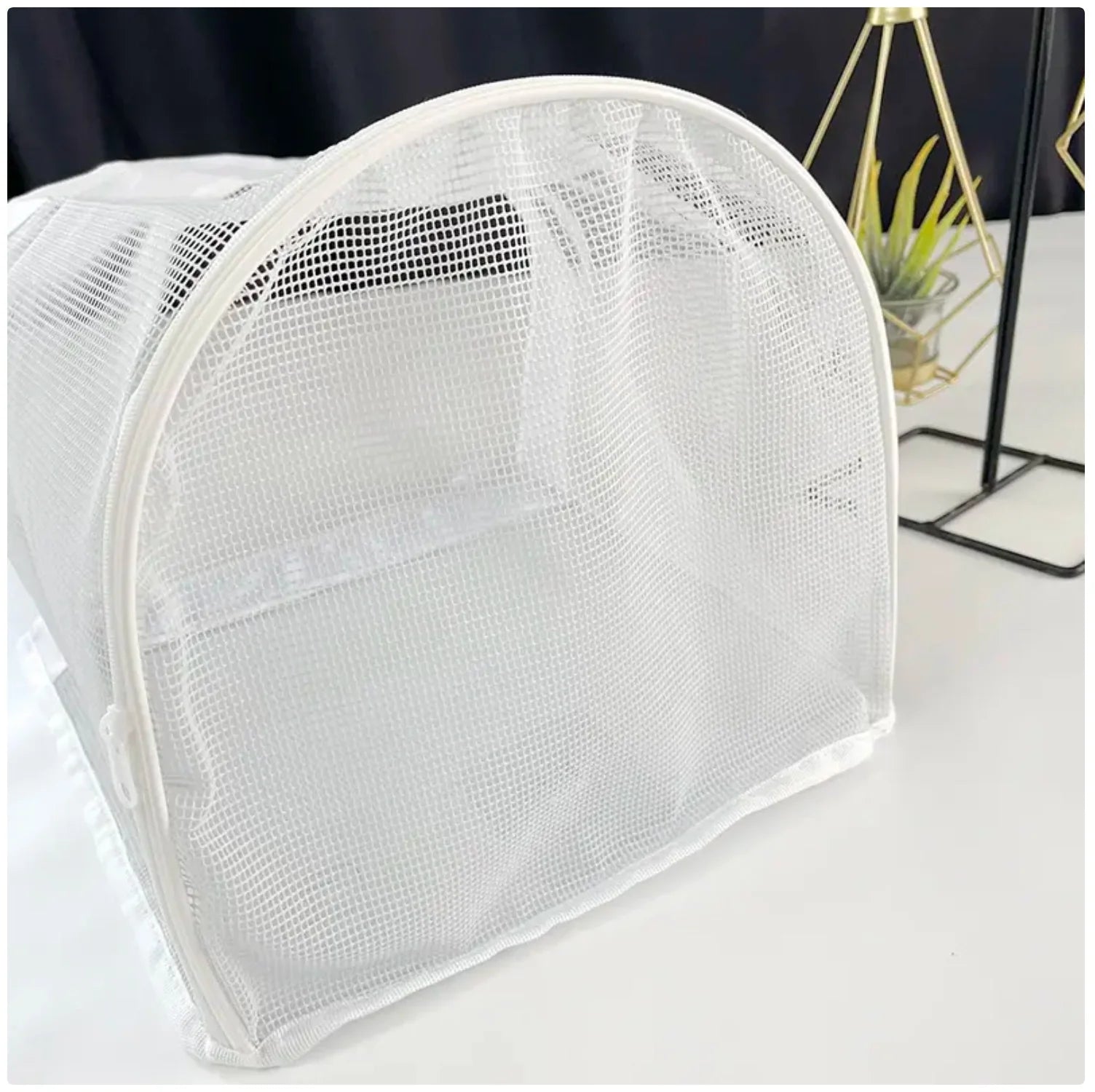 Upgraded Mesh Bathroom Toy Storage Bag - Hanging Organizer for Kids' Bath Toys