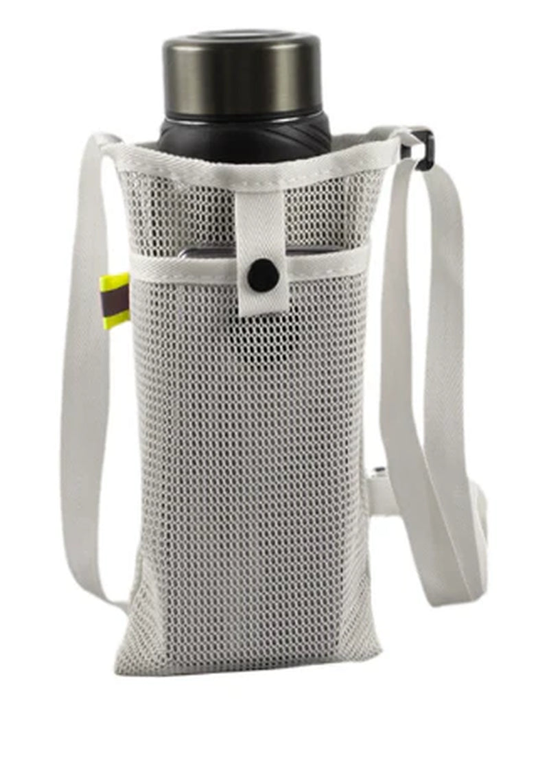 Outdoor Mesh Crossbody Storage Bag - Adjustable, Multifunctional Hands - Free Carrier