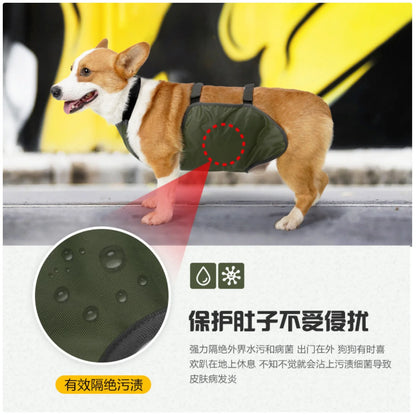 Waterproof Dog Belly Band - Breathable Apron for Medium & Large Dogs