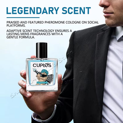 10ML/50ML Cupids Original Hypnosis Pheromone Perfume Infused Cologne for Men Pheromone Perfume for Men Fragrance Attract Women