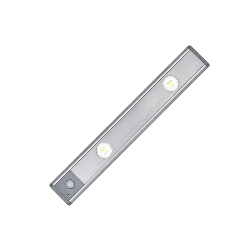 Under Cabinet Motion Light Adjustable Brightness Rechargeable Magnetic Mount Kitchen Wardrobe Night Lamp