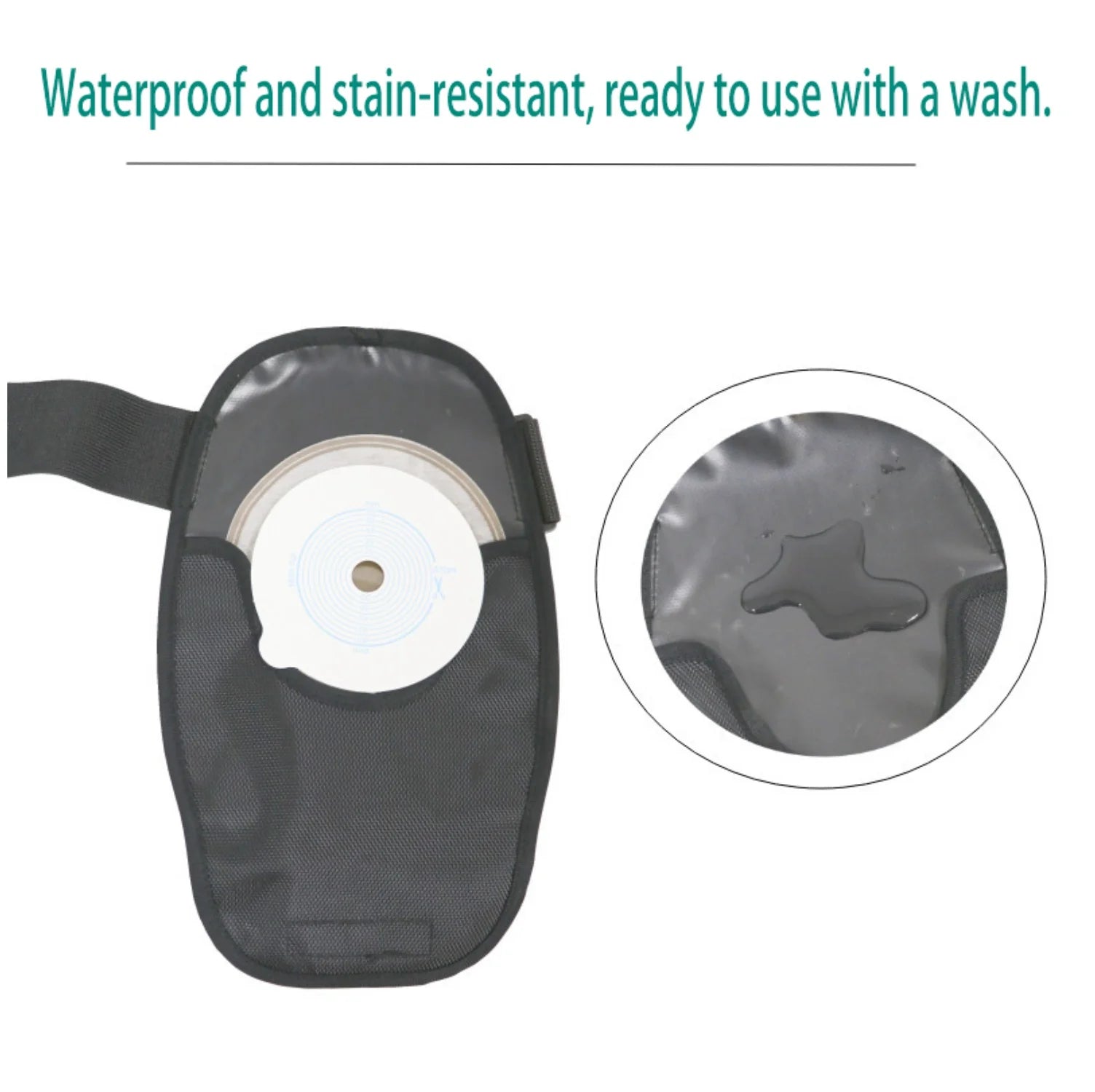Ostomy Bag Protective Cover - Breathable, Waterproof & Secure Support for Ostomy Patients