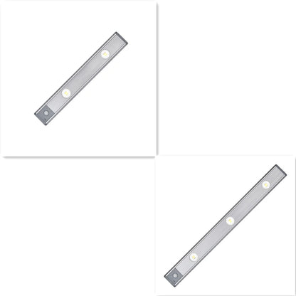 Under Cabinet Motion Light Adjustable Brightness Rechargeable Magnetic Mount Kitchen Wardrobe Night Lamp
