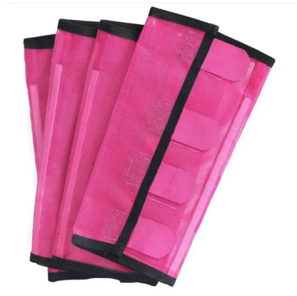 Breathable Mesh Horse Leg Wraps - Protective Leg Guards for Horses