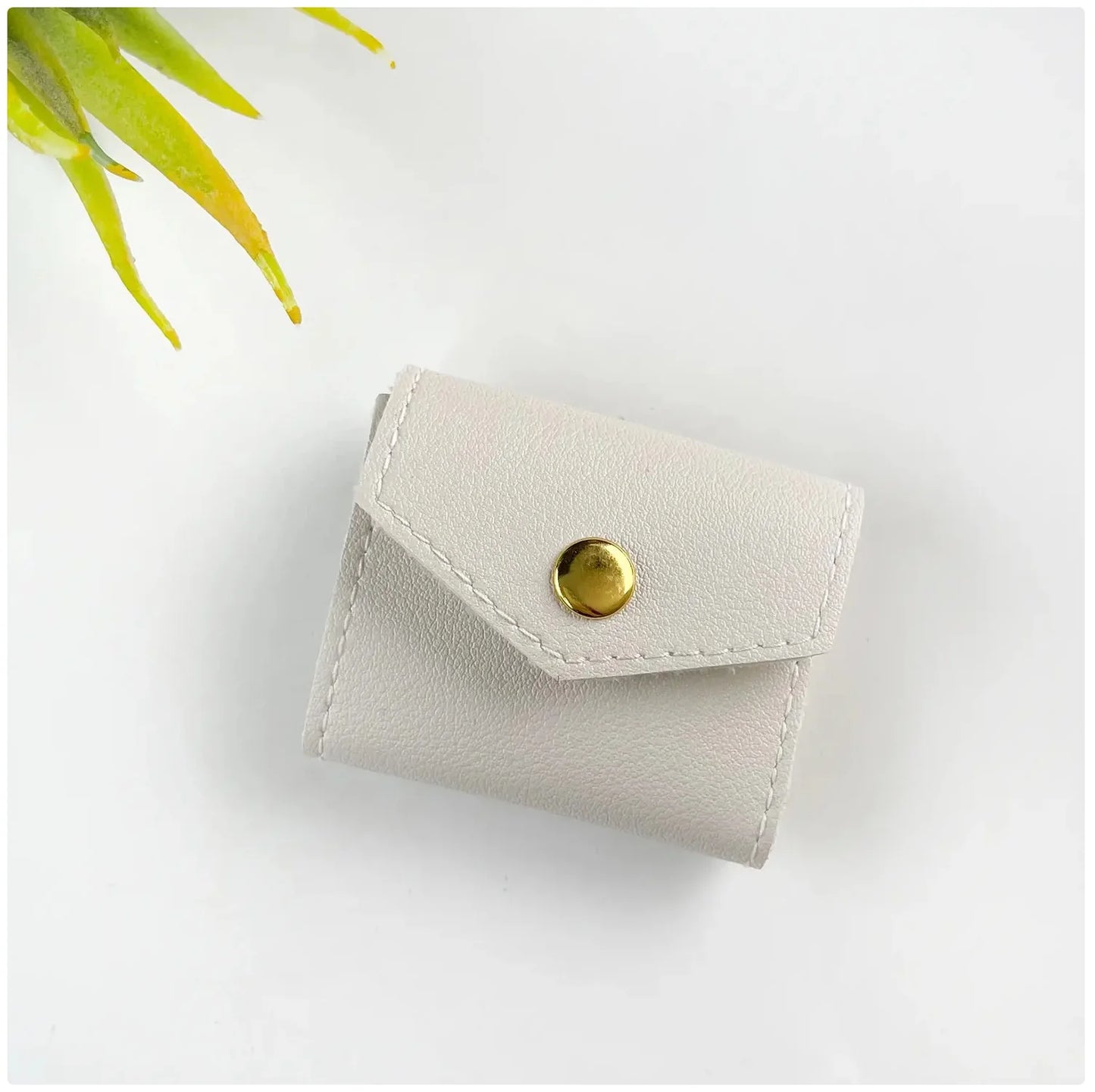 Ortable Leather Jewelry Organizer Bag - Compact Travel Jewelry Storage Case
