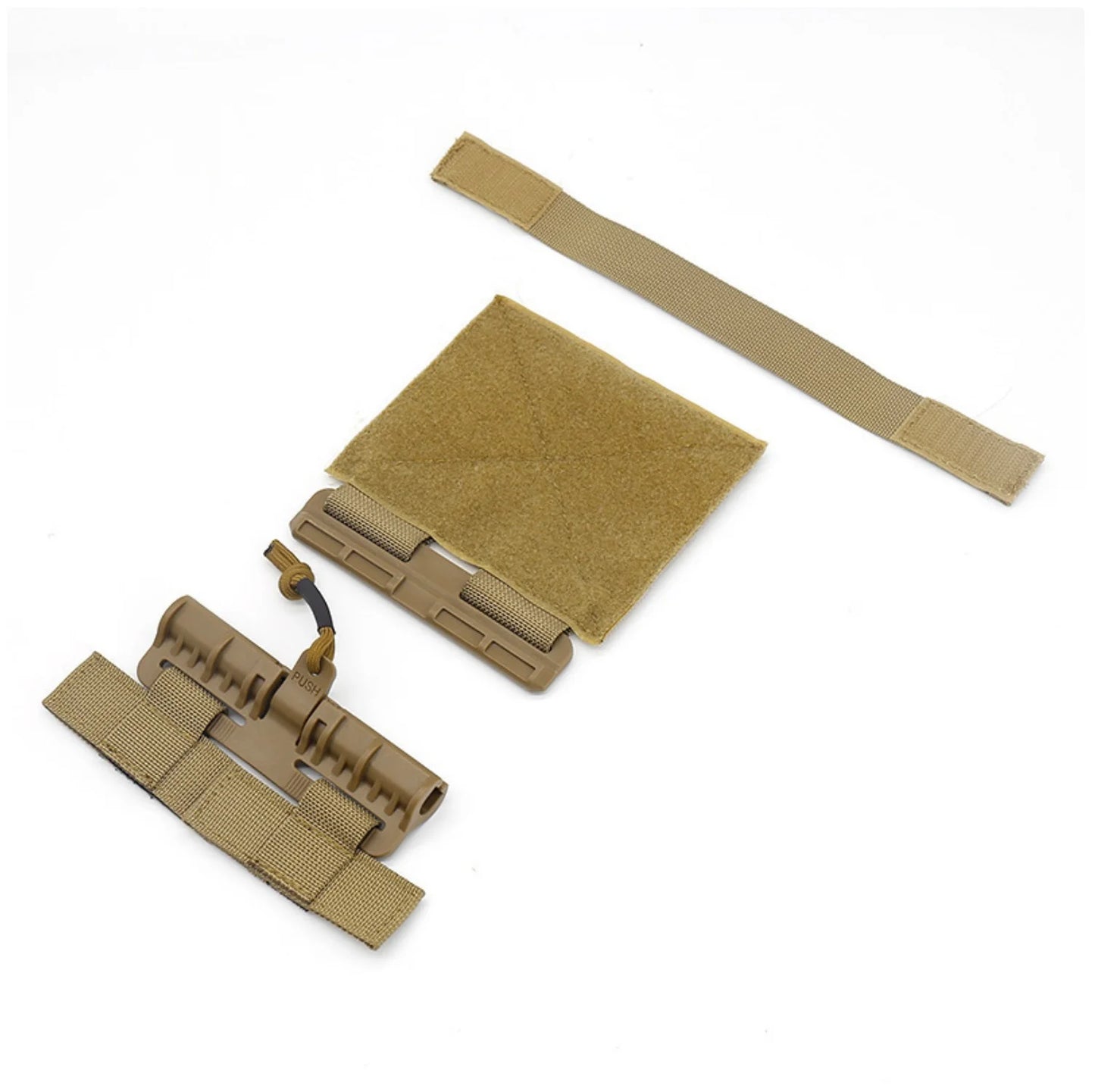 Tactical Vest MOLLE Quick Release Buckle - Fast Detach Adapter for Vest Accessories
