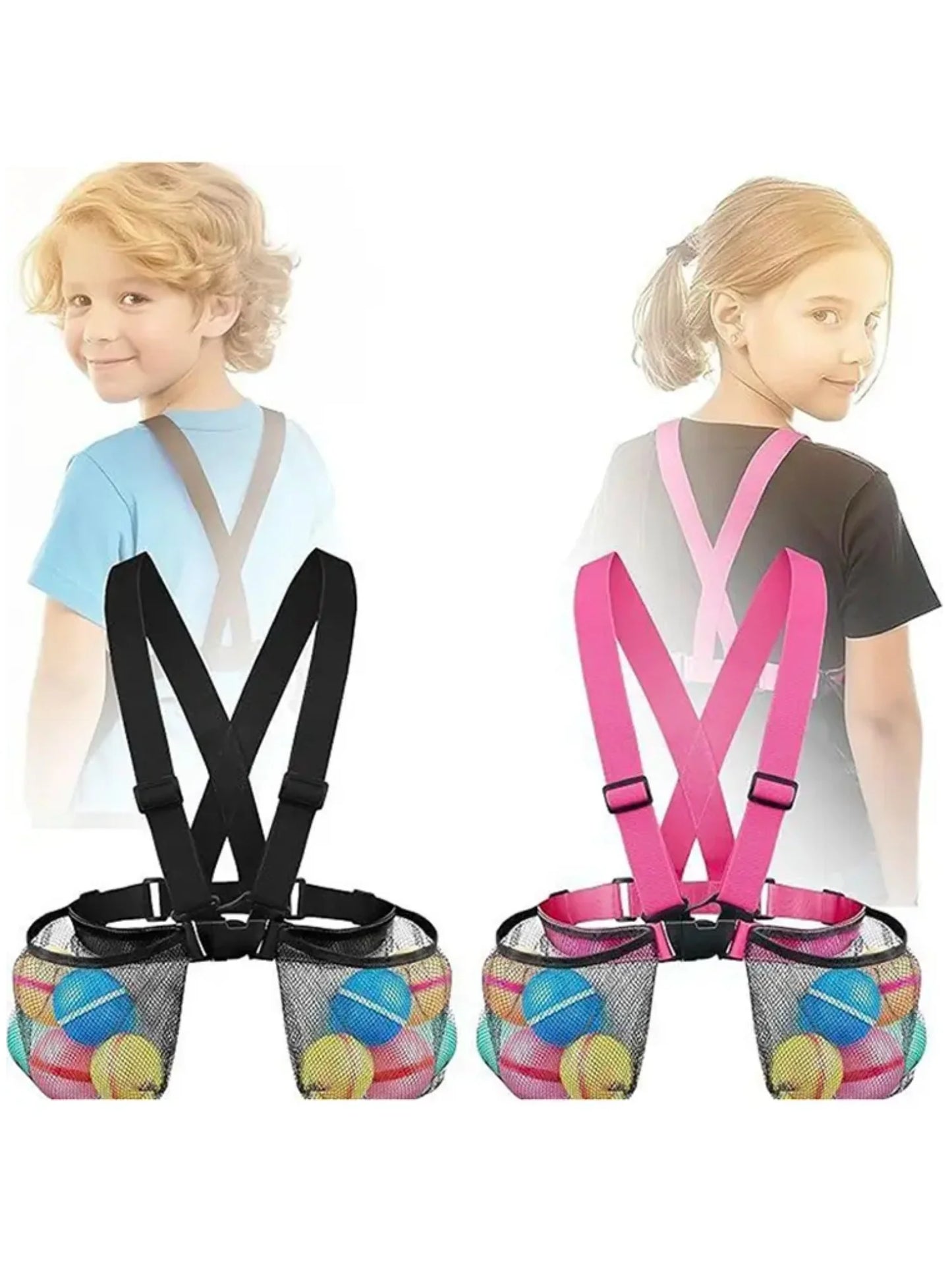 Kids Water Balloon Vest with Storage Pockets - Water Fight Gear for Outdoor Fun