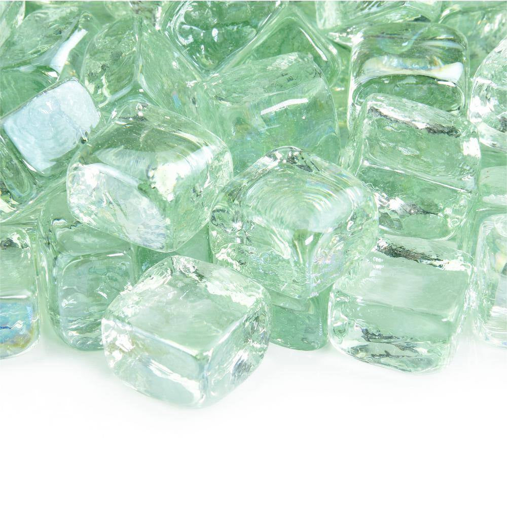 10 Lbs. Arctic Ice 1 In. Fire Glass Cubes
