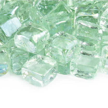 10 Lbs. Arctic Ice 1 In. Fire Glass Cubes
