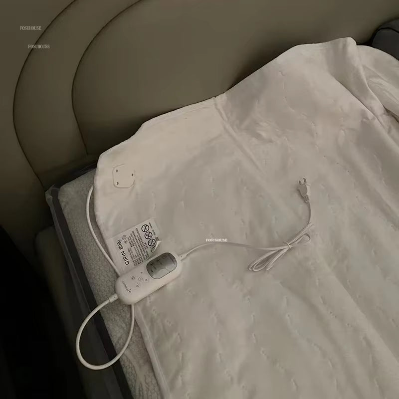 Double Mattress Blankets Home Waterproof Dual Control Intelligent Temperature Regulation Non-Radiation Heating Blanket